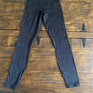 lululemon leggings size 0, 25 inch, black